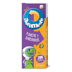 Abremente 2 en 1: Planetas y dinosaurios