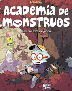Academia de Monstruos, 2. ¡Siempre estás leyendo!