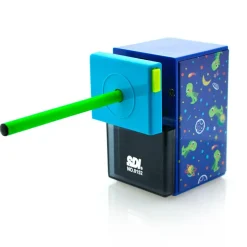 Afilalápiz de sobremesa con depósito Fraga colores surtidos