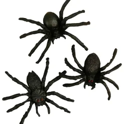 Arañas Halloween 4cm. 10 unidades.