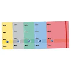 Archivador A4 4anillas con recambio colores surtidos