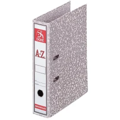 Archivador de cartón jaspeado tamaño folio 2 anillas