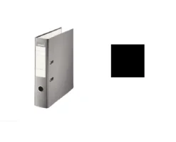 Archivador de palanca negro tamaño folio