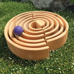 Arco iris madera apilable color natural 12 piezas