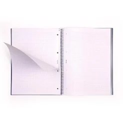 Bloc A4 80 hojas cuadro 5x5mm azul serie 1918