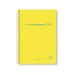 Bloc A5 cuadro 5mm. 120 hojas tapa dura colores surtidos Premium