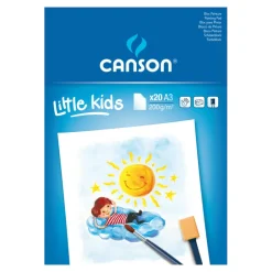 Bloc de dibujo A3 20 hojas 200gr. Little Kids Canson