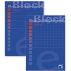 Bloc de examen A4 cuadro 4mm.