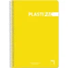 Bloc folio amarillo cuadro 4mm. 80 hojas Plastipac