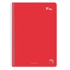 Bloc folio Xtra cuadro 4mm. 80 hojas tapa dura Xtra colores surtidos