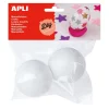 Bolas de pórex 6cm 2 unidades Apli