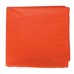 Bolsa de disfraz 25 unidades naranja 56x70cm