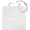 Bolsa de tela algodón blanco con asa 38x42cm