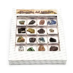Caja de minerales del mundo número 4