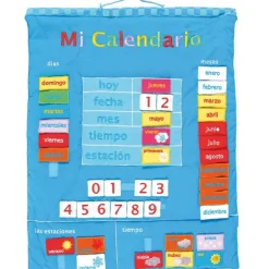 Calendario de tela Mi calendario español