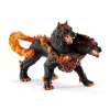 Cancerbero perro lava con 2 cabezas. Schleich