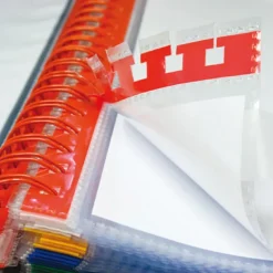 Carpeta A4 50 fundas extraíbles color negro Index