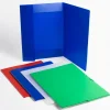 Carpeta A3 PP azul con solapas 800 micras