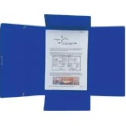 Carpeta cuarto de cartón con solapas paquete 20 unidades