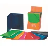 Carpeta folio de plástico flexible con solapas