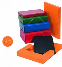 Carpeta proyecto folio cartón rígido con solapas colores surtidos