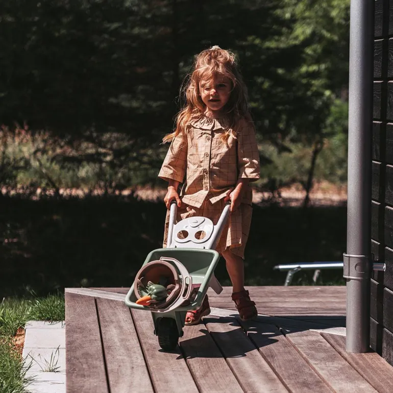 Carretilla con accesorios de jardín Green Garden 66cm