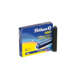 Cartucho de tinta azul para pluma 6 unidades Pelikan