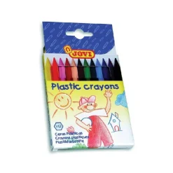 Cera hexagonal 12 colores Jovi