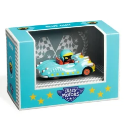 Coche metal Blue Gun Crazy Motors escala 1:43