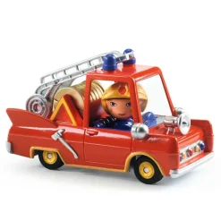 Coche metal bomberos Crazy Motors Little Fire Truck escala 1:43
