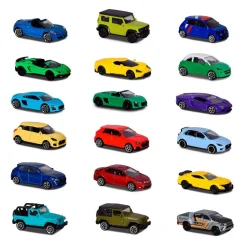 Coche metal escala 1:64 surtido