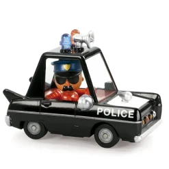 Coche metal Hurry Police Crazy Motors escala 1:43