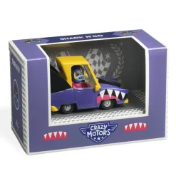 Coche metal Shark and Go Crazy Motors escala 1:43