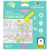 Colorea y aprende con sirenas, cuadernos para colorear extra largos
