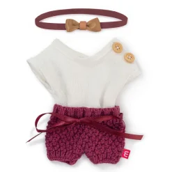 Conjunto camiseta, pantalón y diadema 21cm