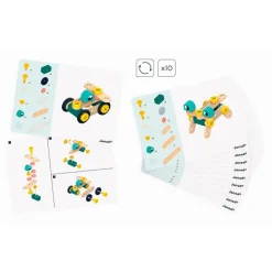 Construcción de madera 50 piezas