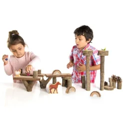 Construcción de madera Branch Blocks 36 piezas