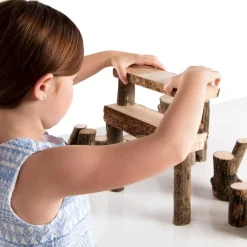 Construcción de madera Branch Blocks 36 piezas