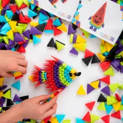 Construcción Gami figuras 3D 500 piezas