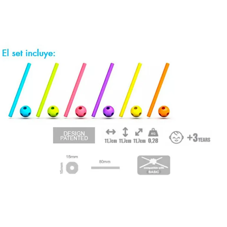 Construcción Meli Stik 300 piezas