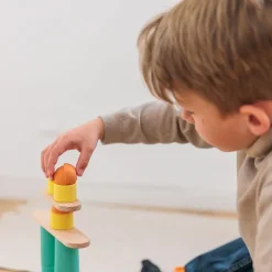 Construcción Oppi Stix 60 piezas madera y silicona