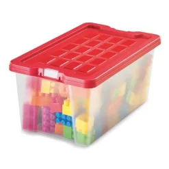 Contenedor multiusos con tapa 22,6 x 37 x 16cm.