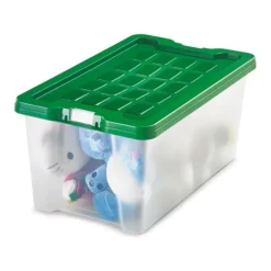 Contenedor multiusos con tapa 22,6 x 37 x 16cm.