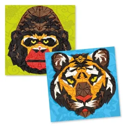 Crea mosaicos con teselas de foam