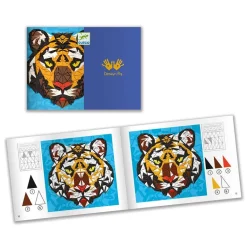 Crea mosaicos con teselas de foam