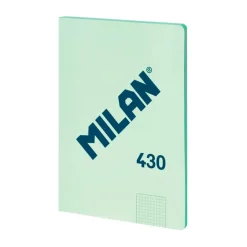 Cuaderno A4 48 hojas cuadro 5x5mm verde serie 1918