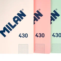 Cuaderno A4 48 hojas cuadro 5x5mm verde serie 1918