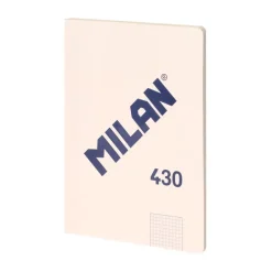 Cuaderno A4 48 hojas cuadro 5x5mm beige serie 1918