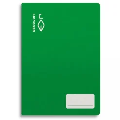 Cuaderno cuarto verde pauta Montessori 3,5mm. 32 hojas