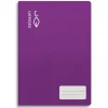 Cuaderno cuarto violeta pauta Montessori 3,5mm. 32 hojas